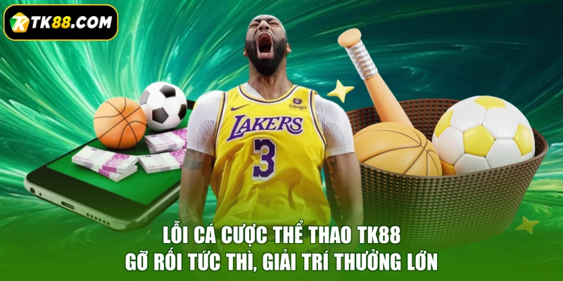 Lỗi Cá Cược Thể Thao TK88 - Gỡ Rối Tức Thì, Giải Trí Thưởng Lớn